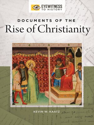 cover image of Documents of the Rise of Christianity